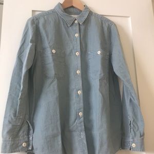 The Great chambray denim shirt